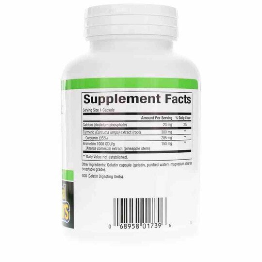 Turmeric & Bromelain 450 Mg, NF